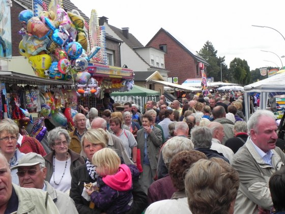 Viel Gedränge beim Lippborger Markt